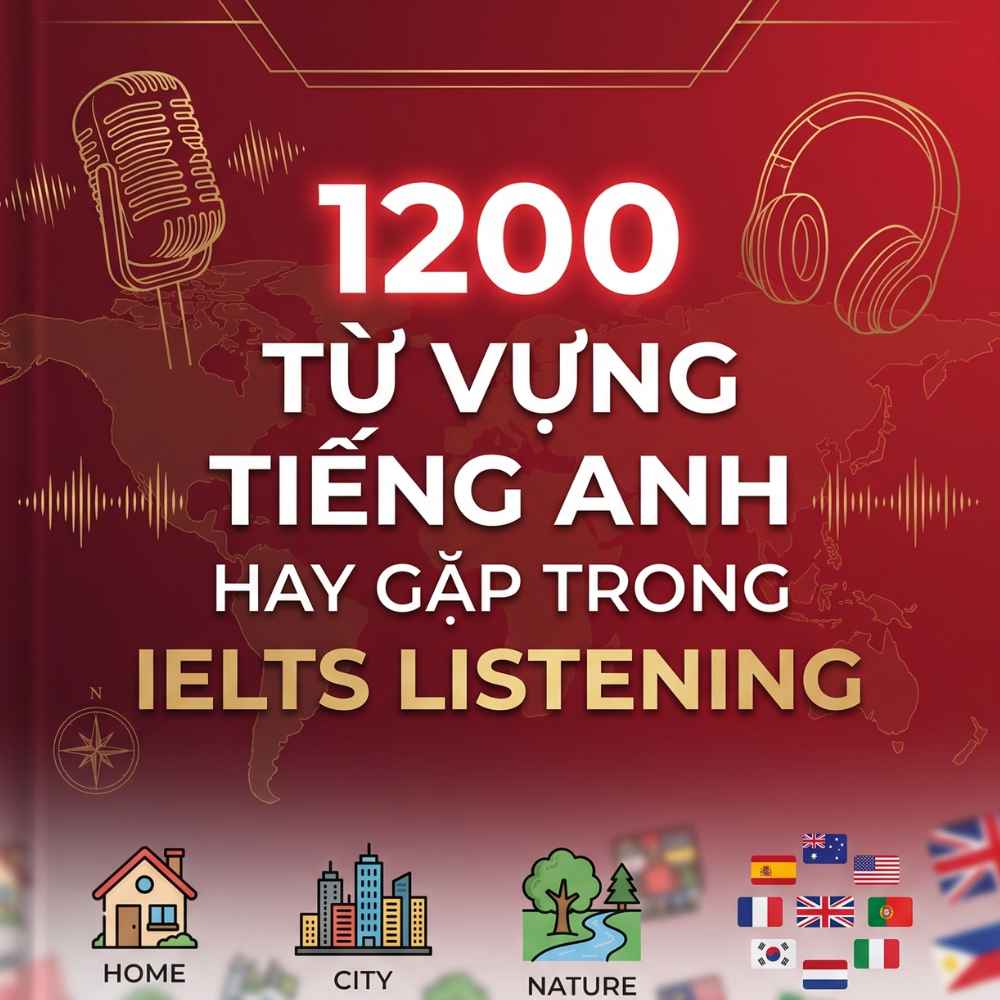 1200 từ vựng IELTS Listening